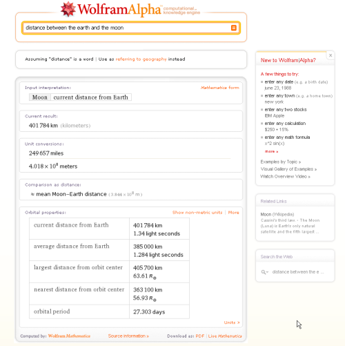 Wolfram Moon Wolfram Moon
