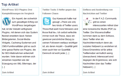 Feature-Artikel